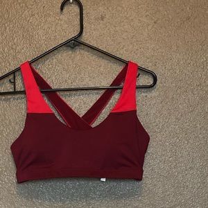 VS cross back sports bra